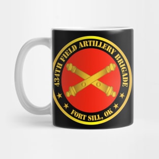 434th Field Artillery Bde w Branch Ft Sill OK Mug